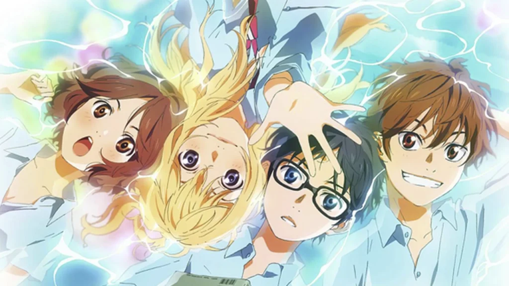 Your Lie in April personagens anime para sofrer 1