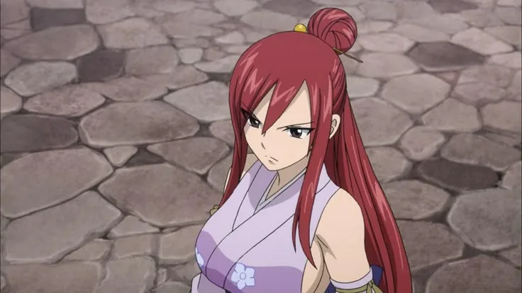 As Personagens Femininas Mais Encantadoras dos Animes 4 Erza Scarlet