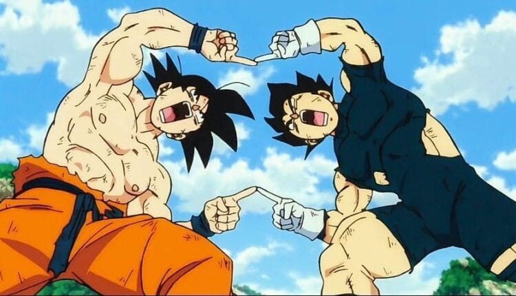 amizade Goku e Vegeta