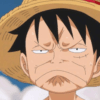luffy de cara feia