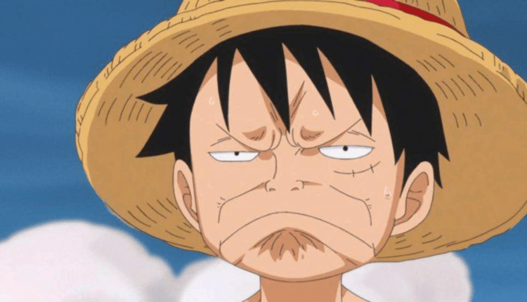 luffy de cara feia