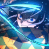 Imagem promocional de Giyu Tomioka para Demon Slayer: Infinity Castle Movie 1 destacando a contagem regressiva.