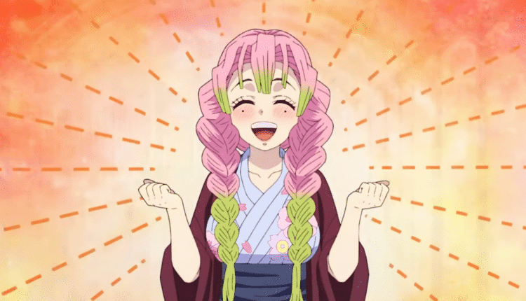 Hashira do Amor no arco do Castelo Infinito de Demon Slayer