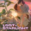 Imagem oficial divulgada pela Netflix Korea para promover o filme animado Lost in Starlight, com visual retro-cyberpunk e clima romântico.