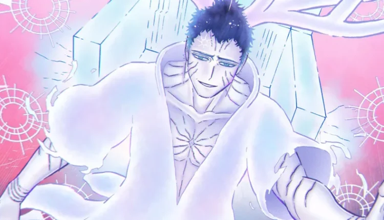 Imagem oficial do visual definitivo de Lucius Zogratis nos capítulos 379 e 380 do mangá Black Clover.