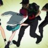 Imagem do episódio 5 de Mobile Suit Gundam GQuuuuuuX, com foco na personagem Machu em momento de reflexão após intensas batalhas.