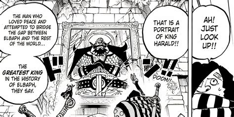 One Piece fará nova pausa após o capítulo 1148: Segredos de Elbaf e a queda de Harald 1 Rei Harald em One Piece