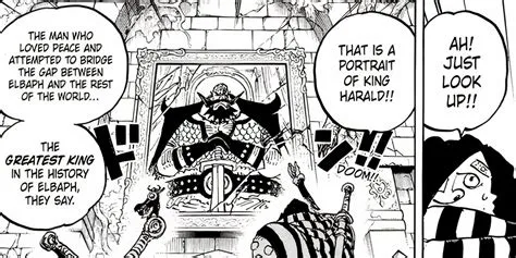 One Piece fará nova pausa após o capítulo 1148: Segredos de Elbaf e a queda de Harald 2 Rei Harald em One Piece