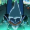 Imagem do episódio 6 de Yaiba: Samurai Legend mostrando o embate com Mr. Bat, destacando a qualidade visual do combate.