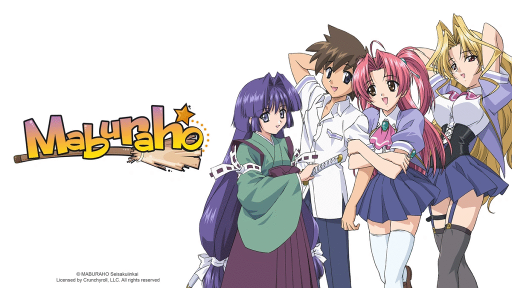Maburaho: Anime Clássico de Magia e Romance Chega à Crunchyroll 1 Maburaho