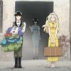 Imagem promocional do episódio 11 de Kowloon Generic Romance, com destaque para os personagens principais em momento tenso.