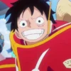 Imagem de Luffy no arco Egghead para matéria sobre pausa no anime de One Piece em junho de 2025.