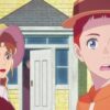 Cena do episódio 18 de Anne Shirley com Anne em seu momento reflexivo após visitar sua casa de infância
