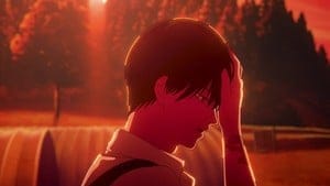 Imagem do episódio 8 de The Summer Hikaru Died com Yoshiki e Hikaru enfrentando as sombras do passado